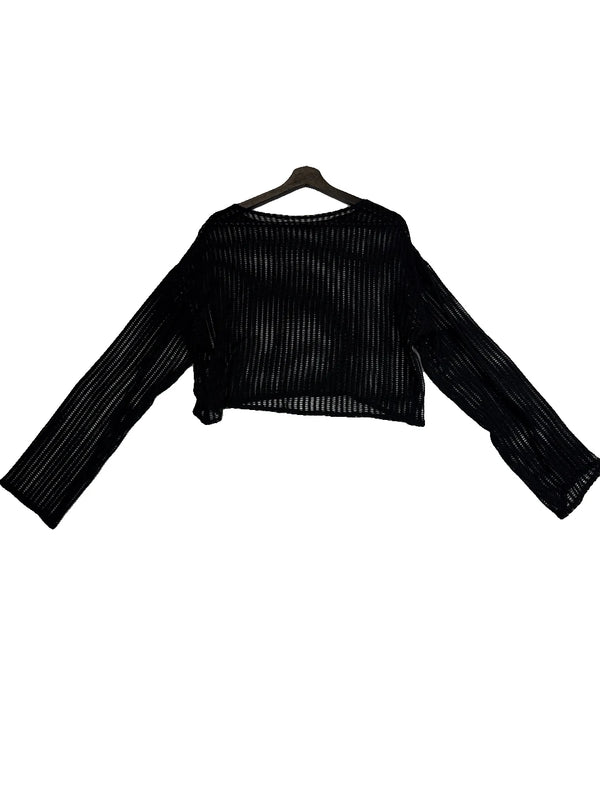 Crop top noir