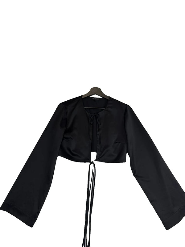 Crop top Dynamite noir