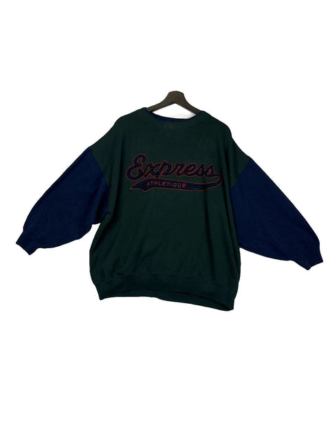 Sweatshirt Express Forest Green 1990s
