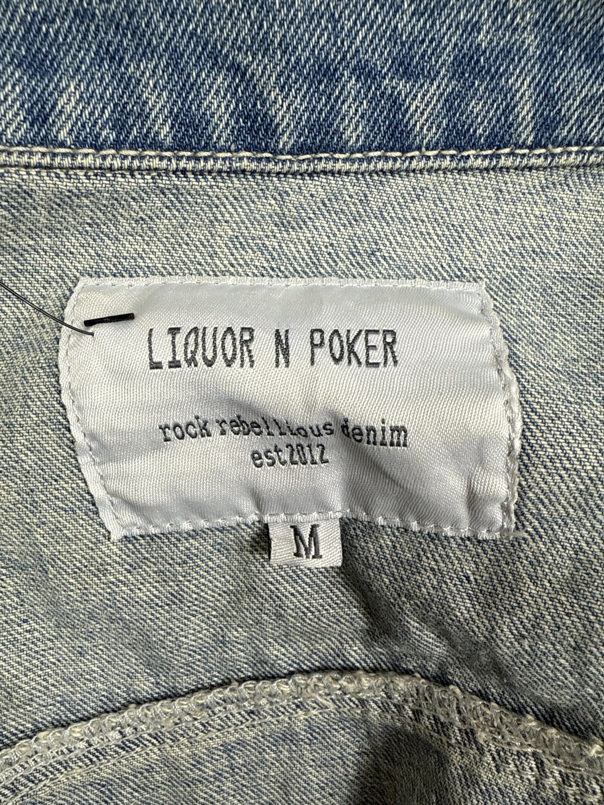 2010s Liquor N Poker Denim Jacket