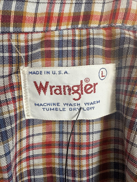 1980s Wrangler Button Up Shirt