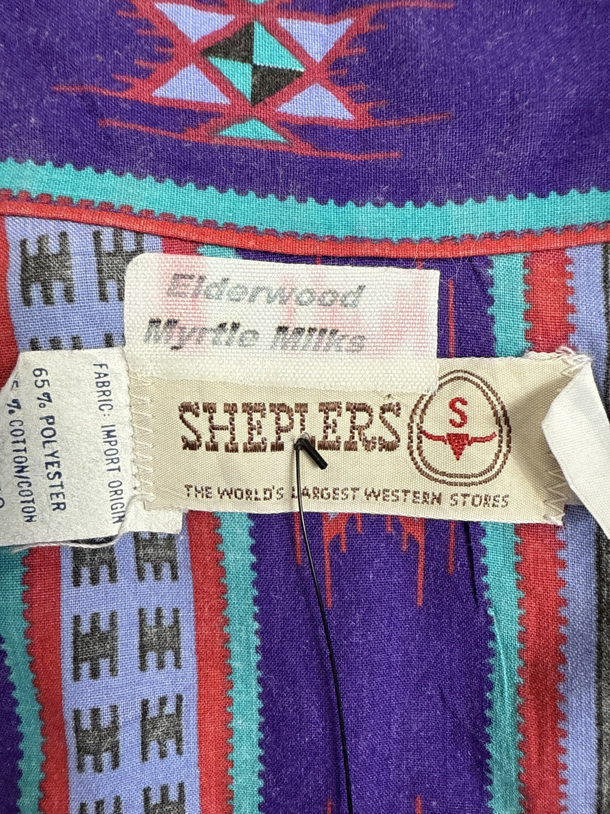 1990s Sheplers Button Up Shirt