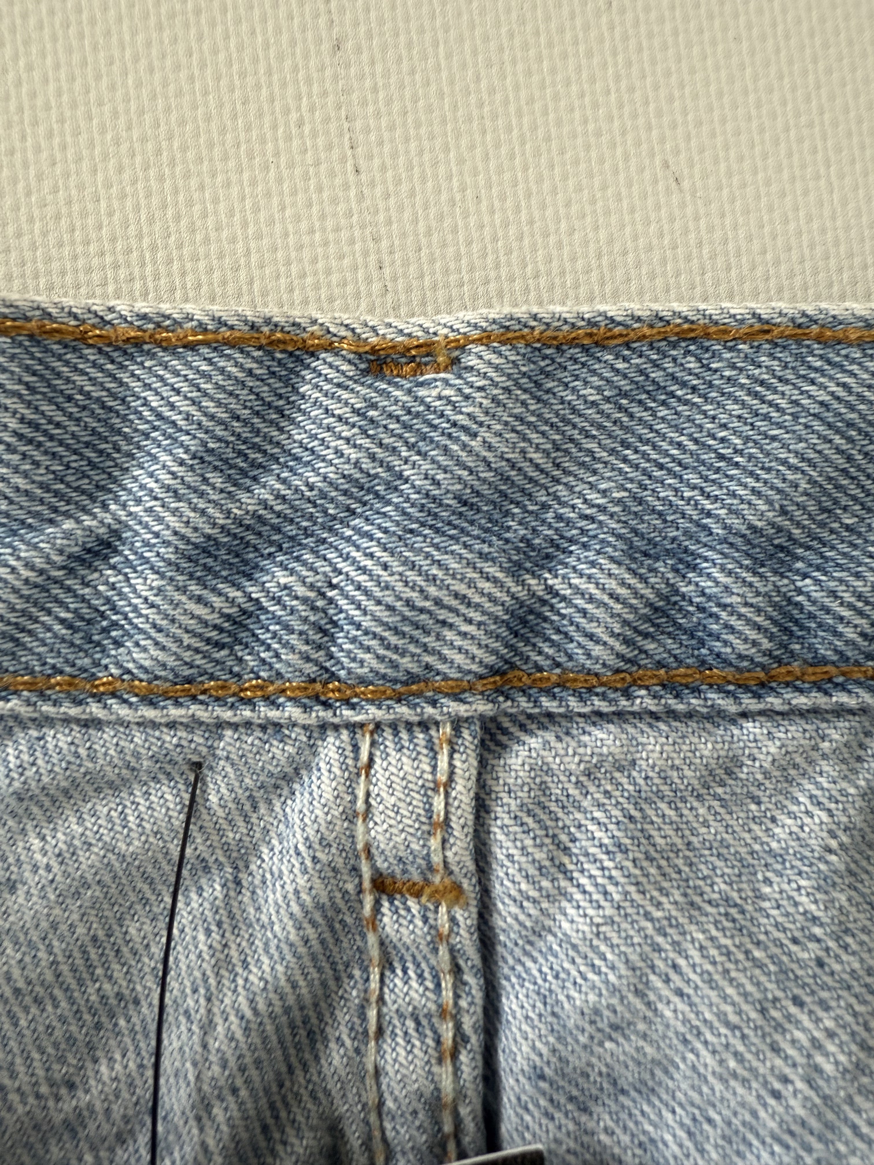 Y2K Faded Denim Shorts