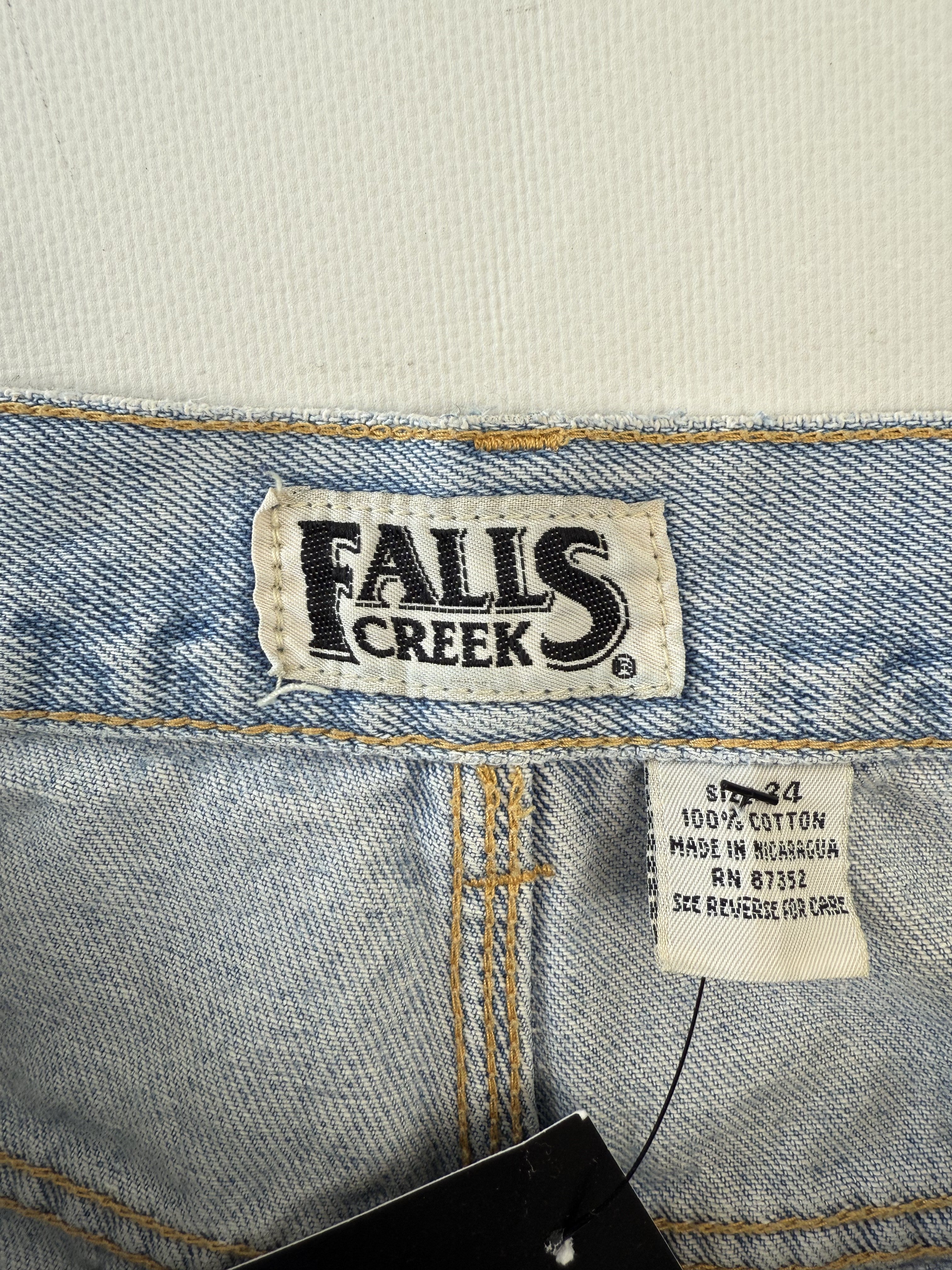 Y2K Falls Creek Distressed Shorts