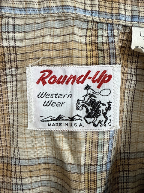 1970s Round-Up Button Up Shirt