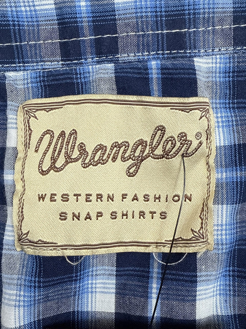Wrangler Plaid Western Shirt