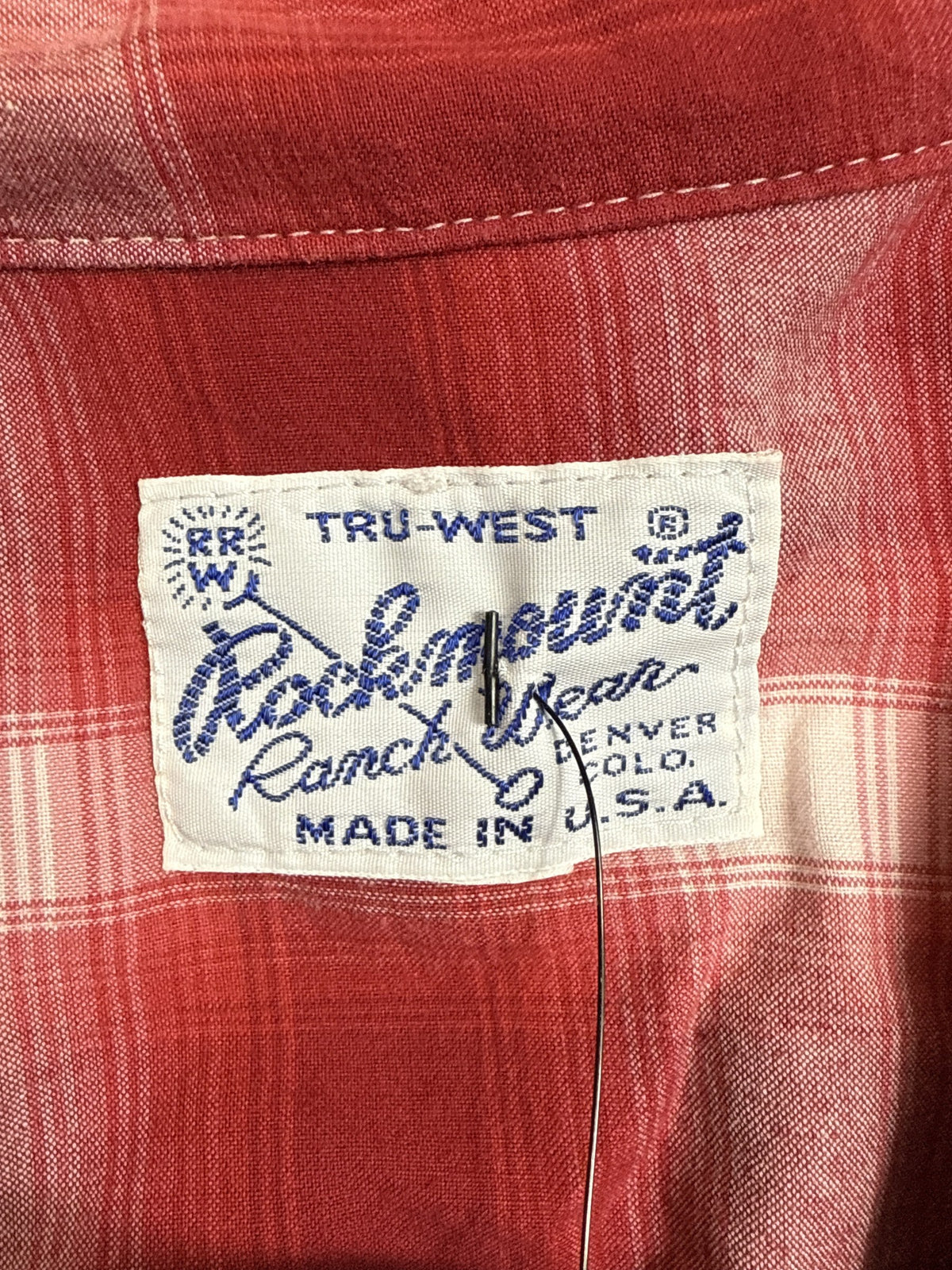Vintage Tru-West Button Up Shirt