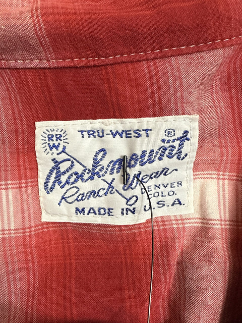 Vintage Tru-West Button Up Shirt
