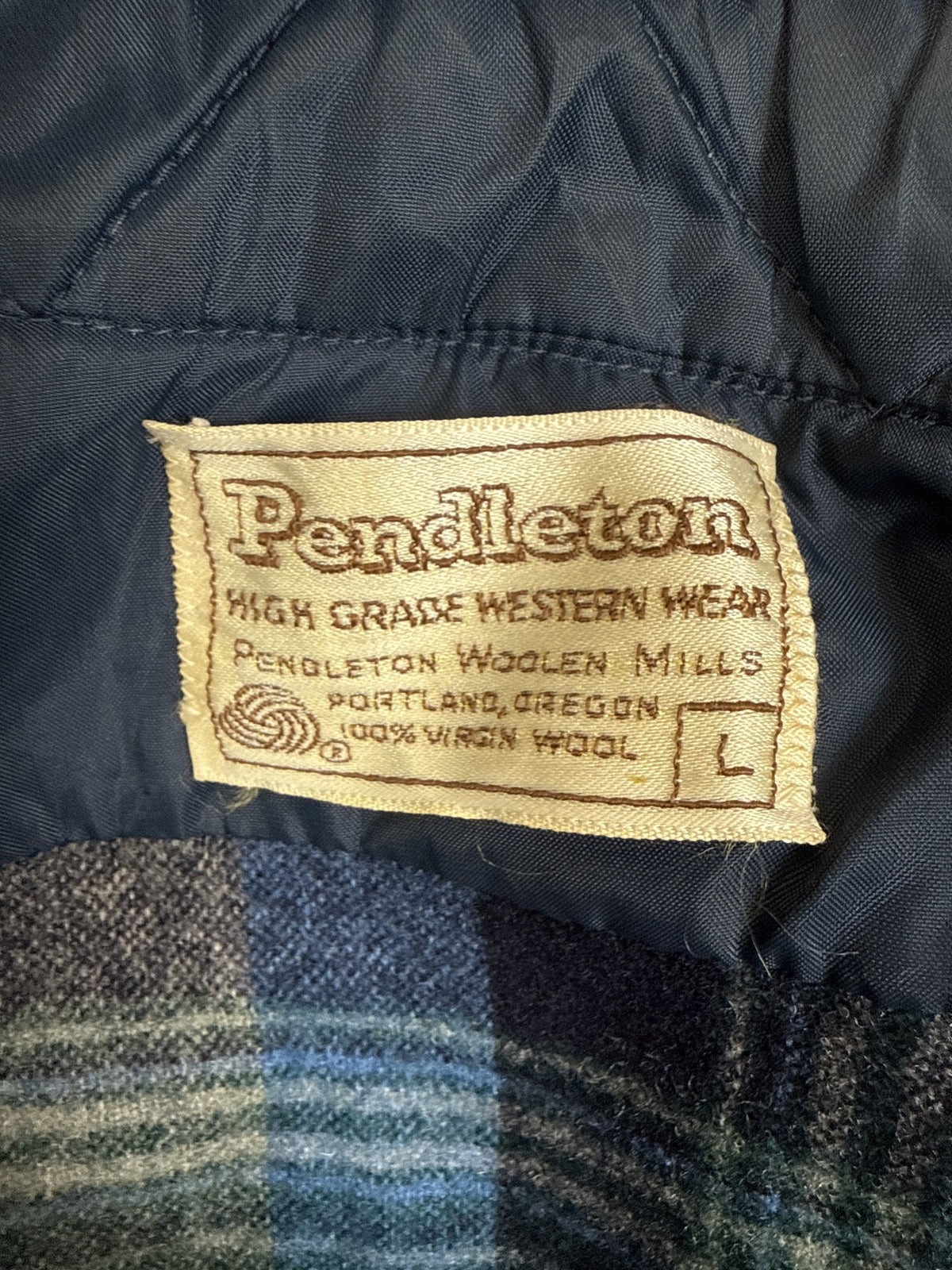 1980s Pendleton Button Up Shirt