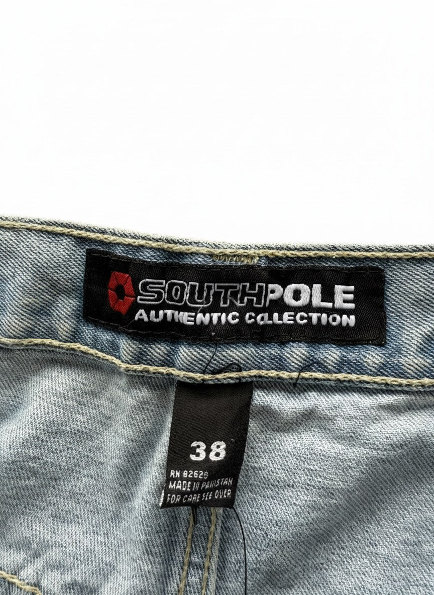 Y2K South Pole Denim Shorts
