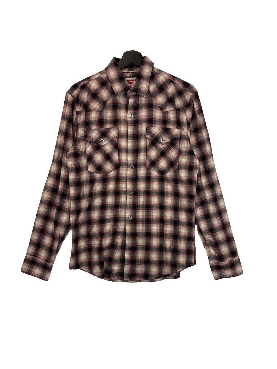 Wrangler Plaid Button Up Shirt