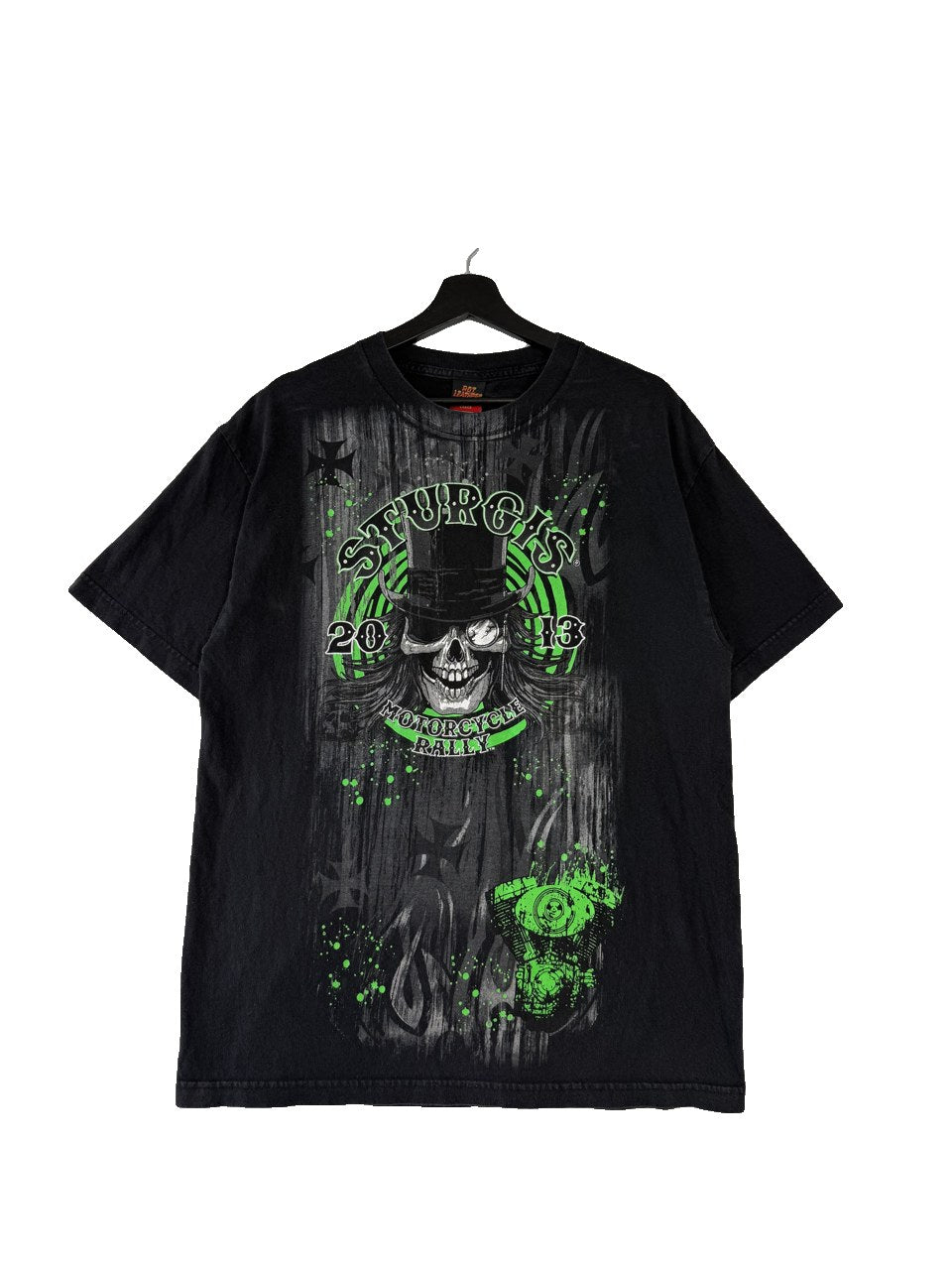 2010s Hot Leathers Biker T-Shirt