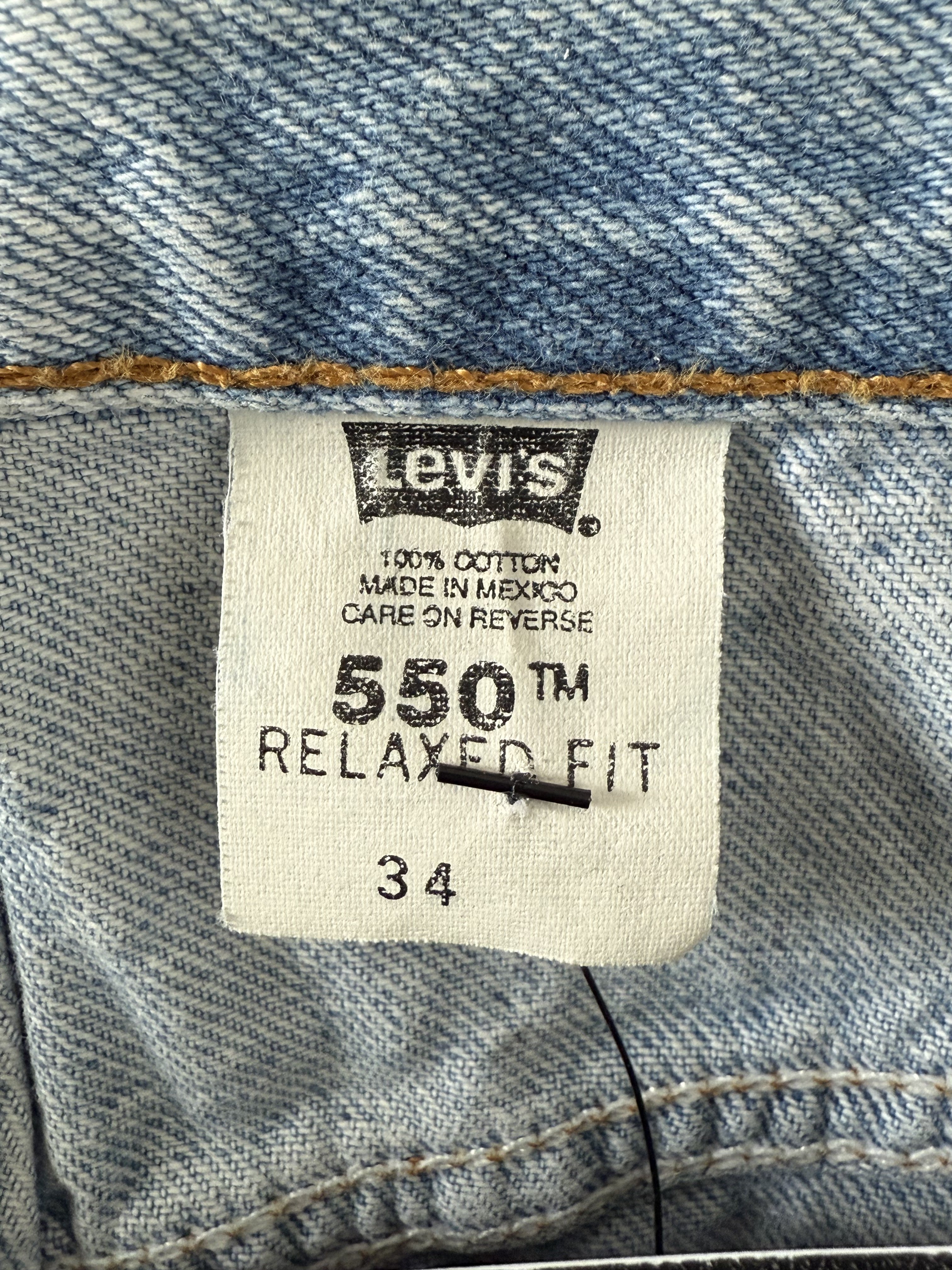 1990s Levi's 550 Relaxed Fit Shorts