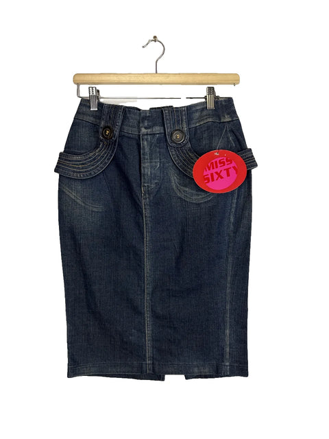 Skirt Miss Sixty Navy 2000s