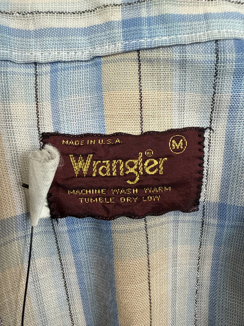 1970s Wrangler Button Up Shirt