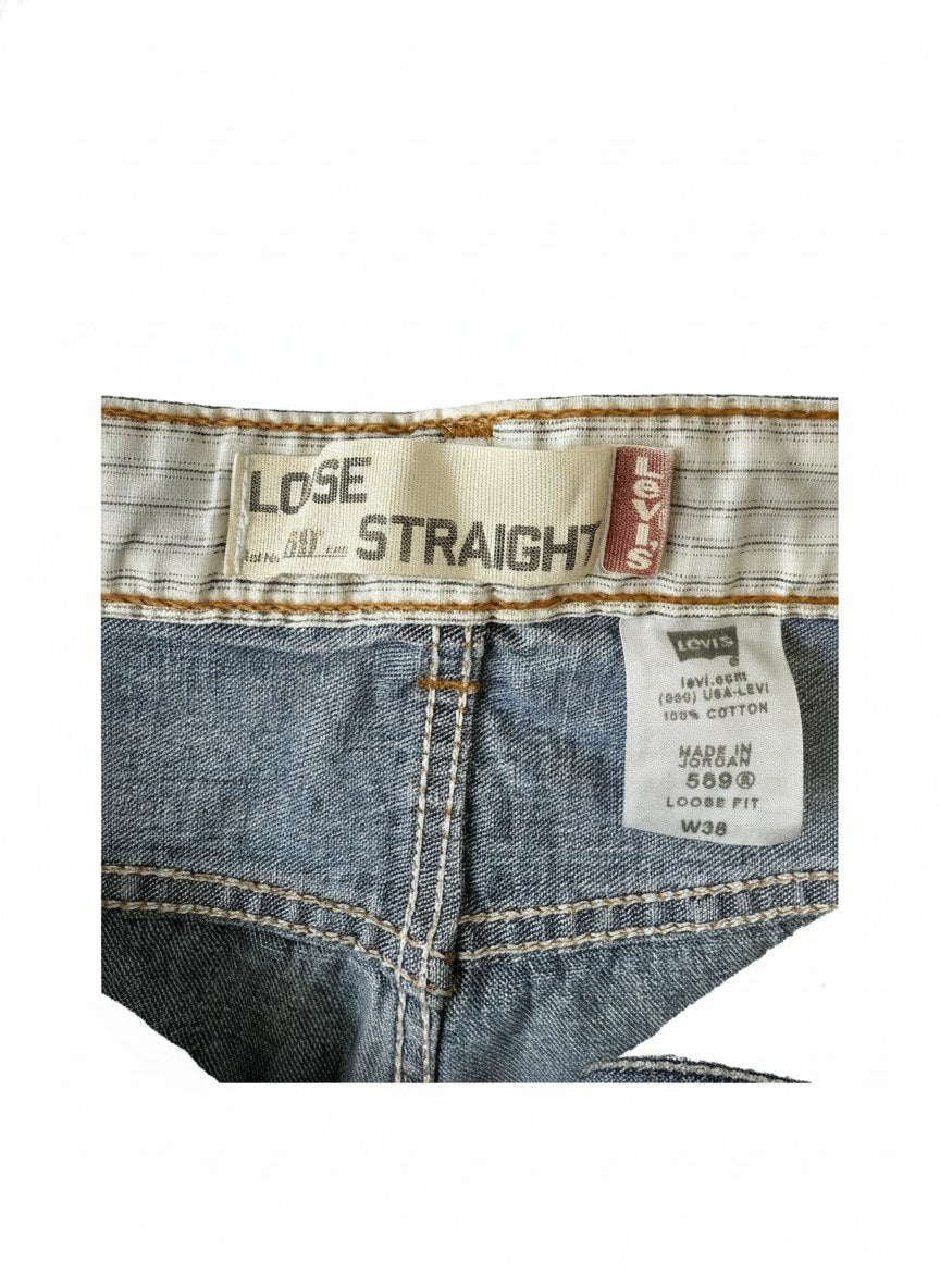 2000s Levi's 569 Jorts