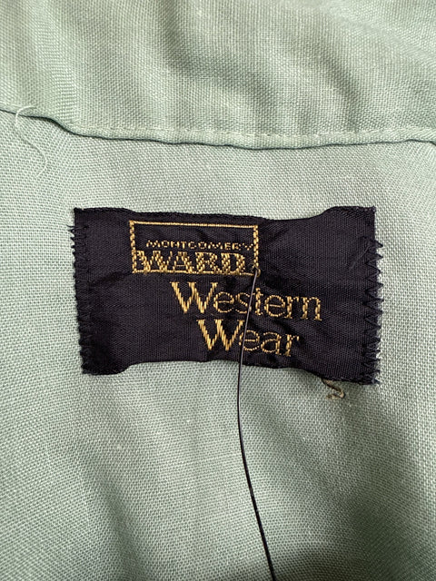 1970s Montgomery Ward Button Up Shirt