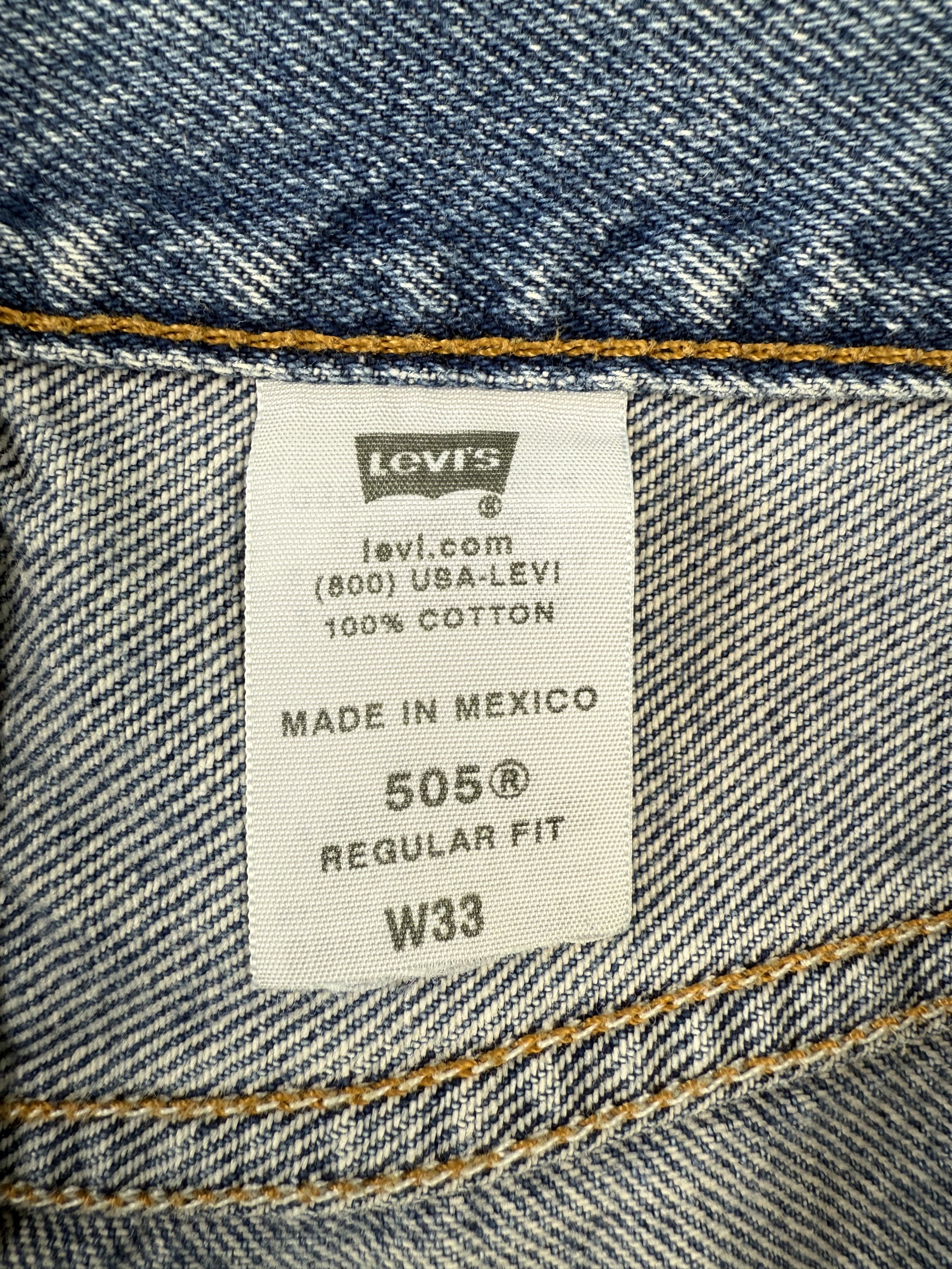 Levi's 505 Denim Shorts W33