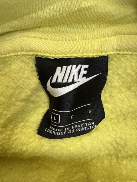 Nike Yellow Fleece Hoodie