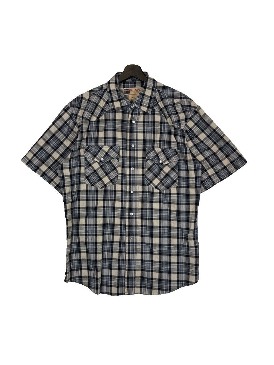 Big Mac Plaid Button Up Shirt