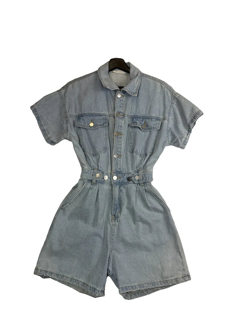 Jumpsuit J2TH TRIBE Light Blue
