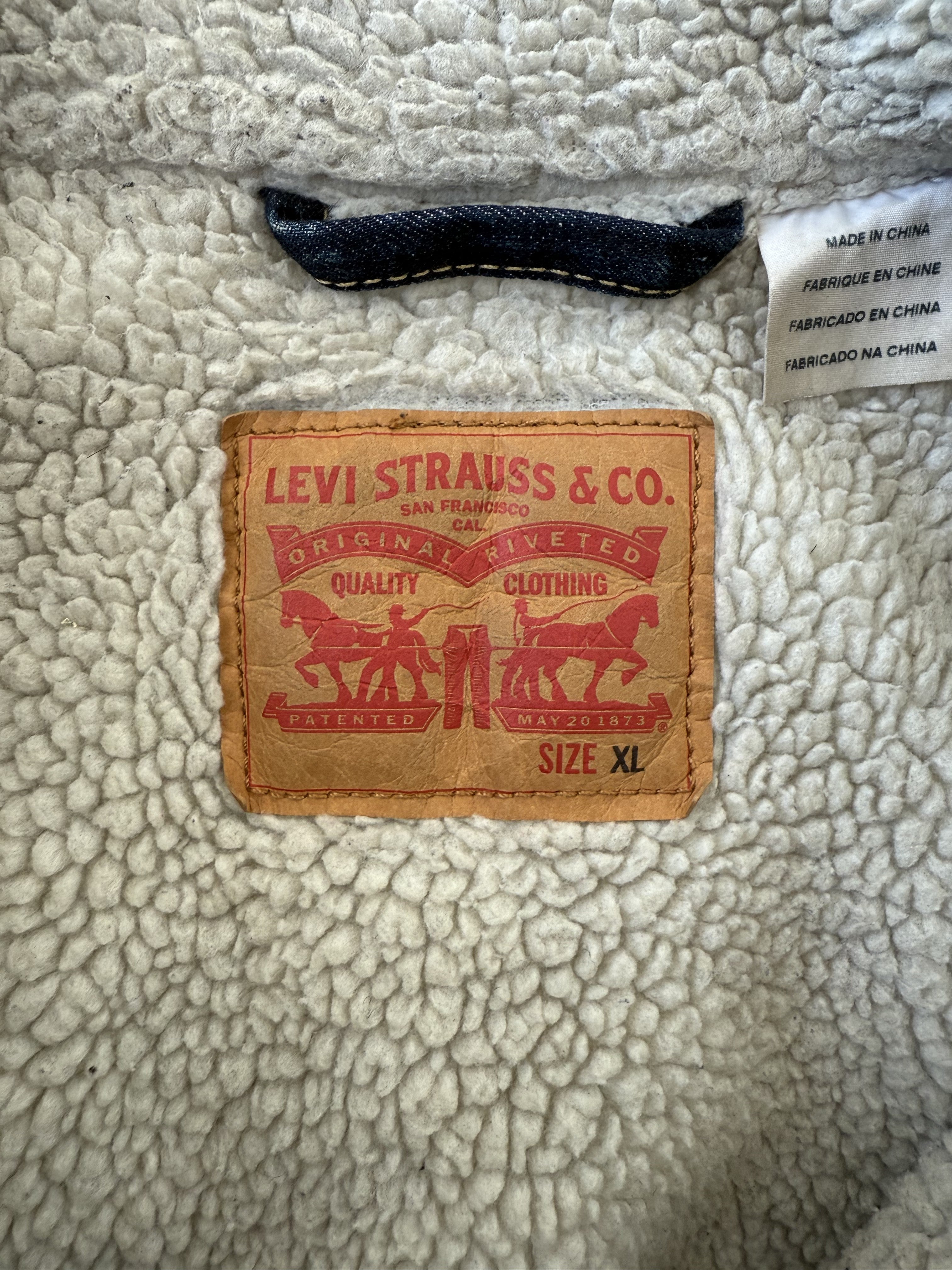 Levi's Sherpa Denim Jacket