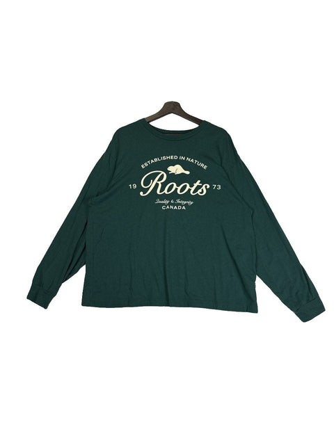 Roots Oversized Long Sleeve T-Shirt