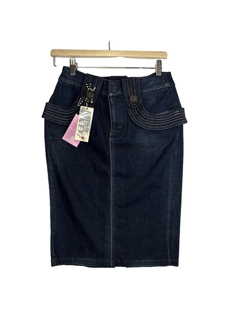 Skirt Miss Sixty Navy Early 2000s