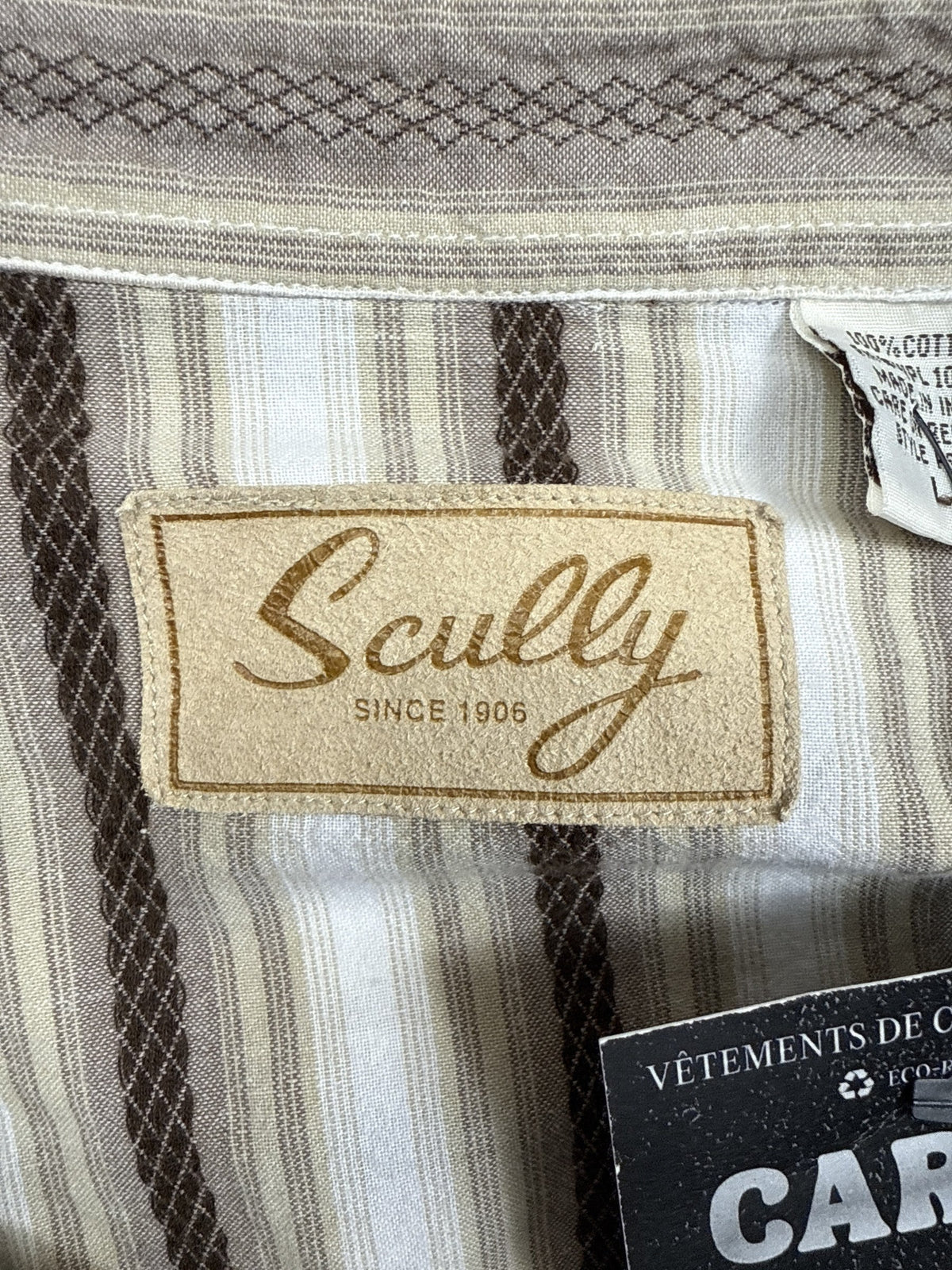 Scully Striped Button Up Shirt