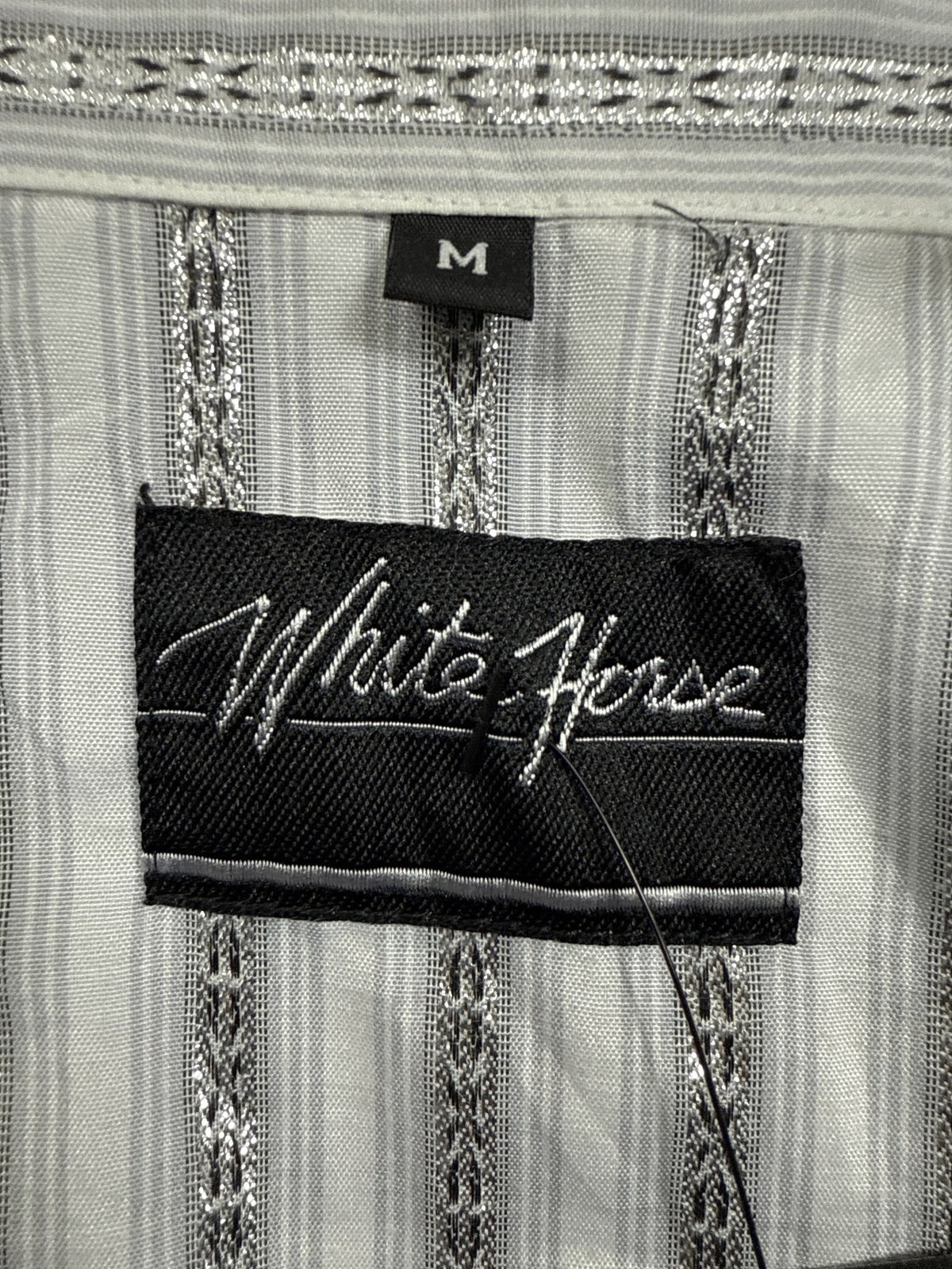 White Horse Button Up Shirt