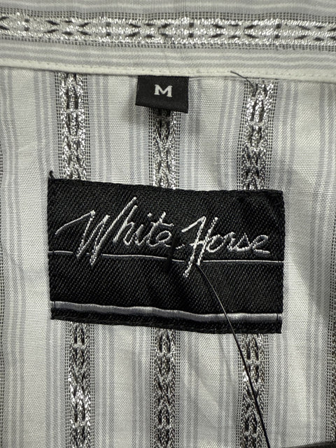 White Horse Button Up Shirt