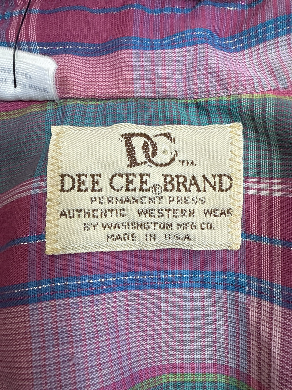 1970s Dee Cee Western Button Up