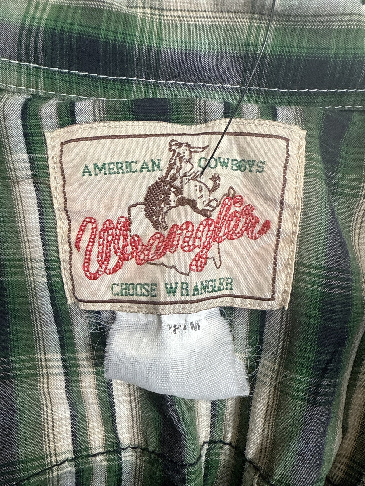 1990s Wrangler Button Up Shirt