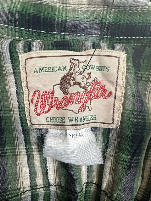 1990s Wrangler Button Up Shirt