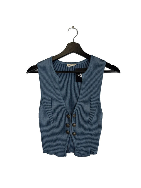 Tank Top silence + noise Blue