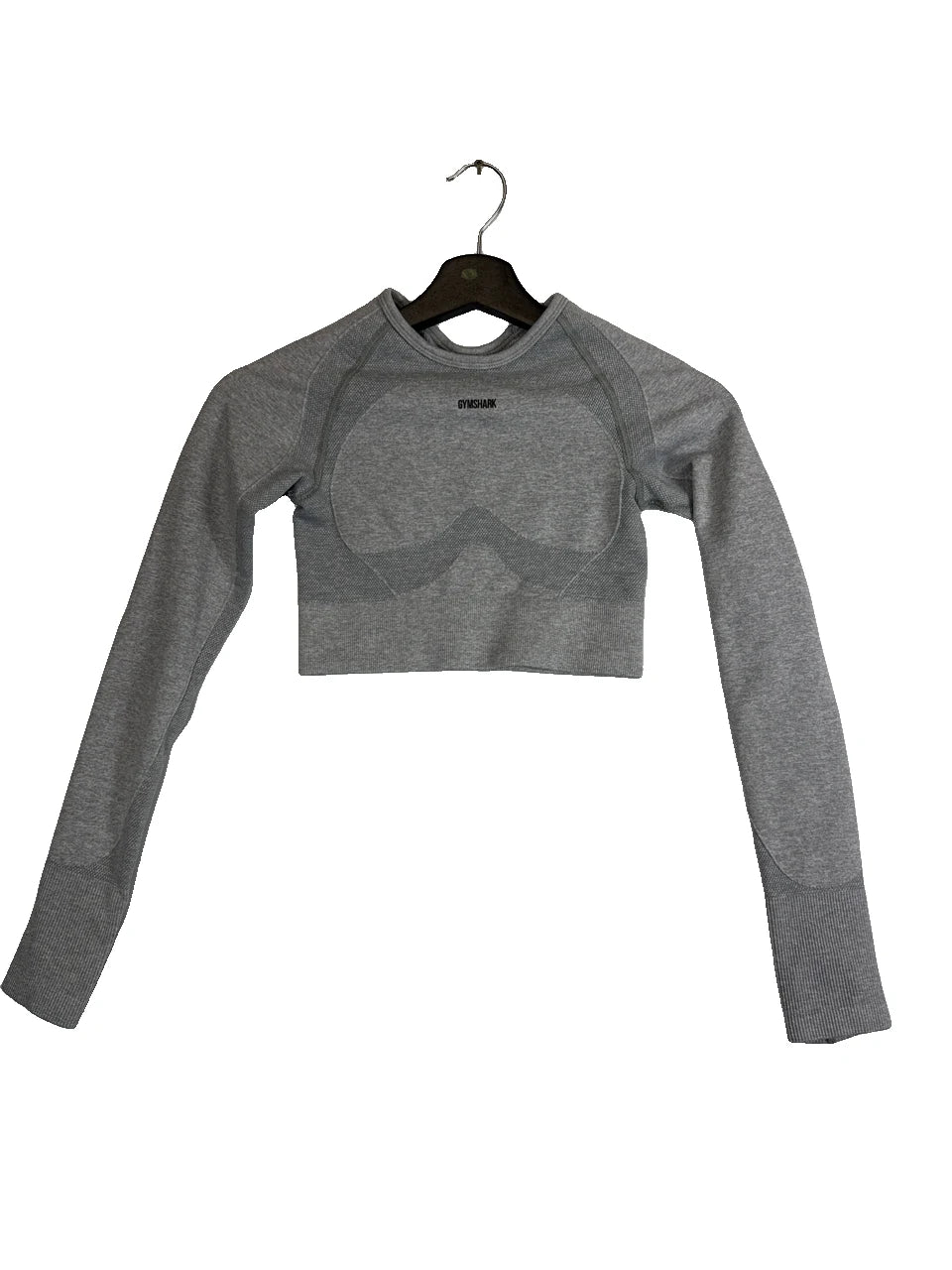 Crop Top Gymshark Heather Gray