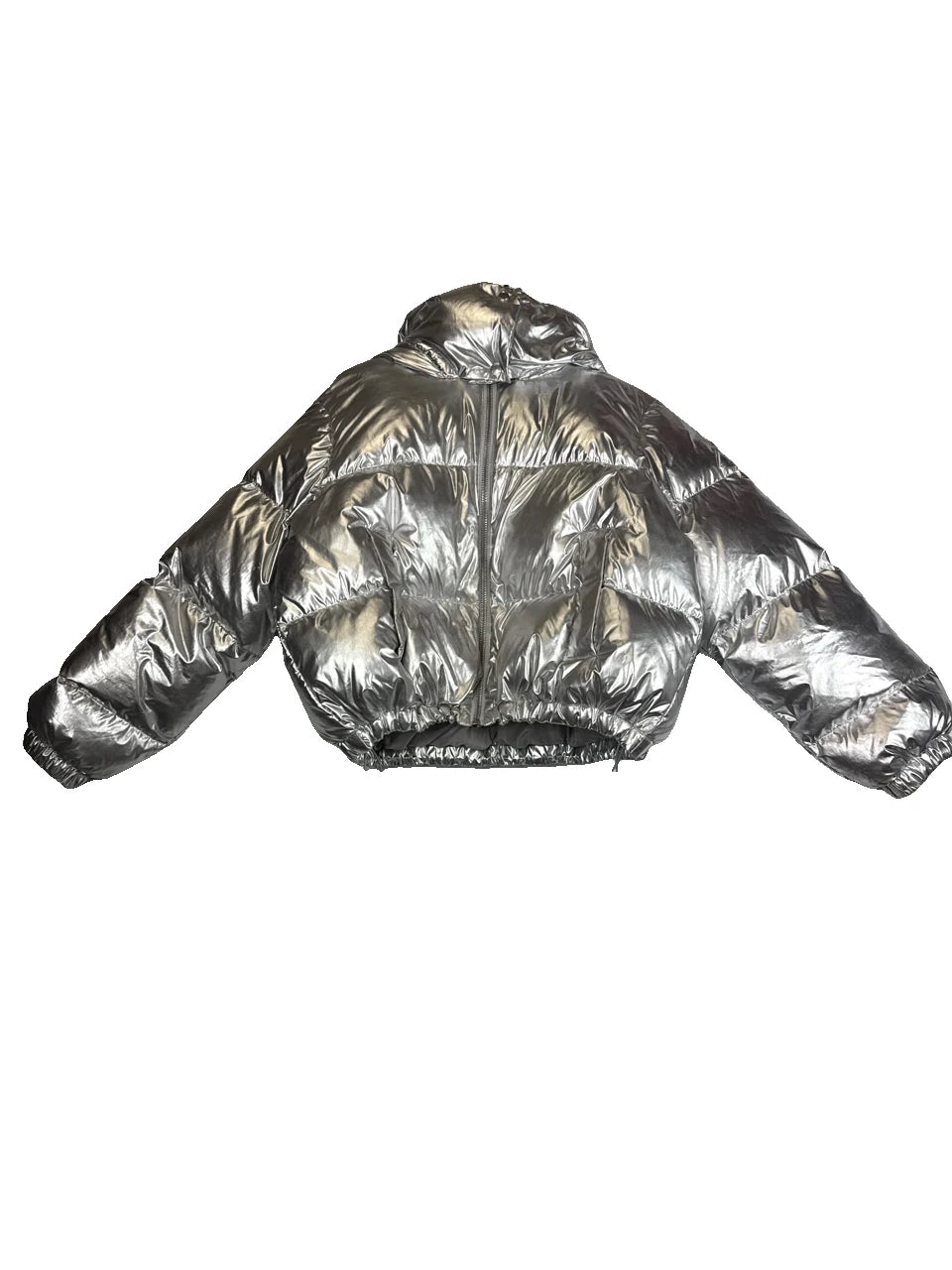 Puffer Jacket Michael Kors Silver Early 2020s