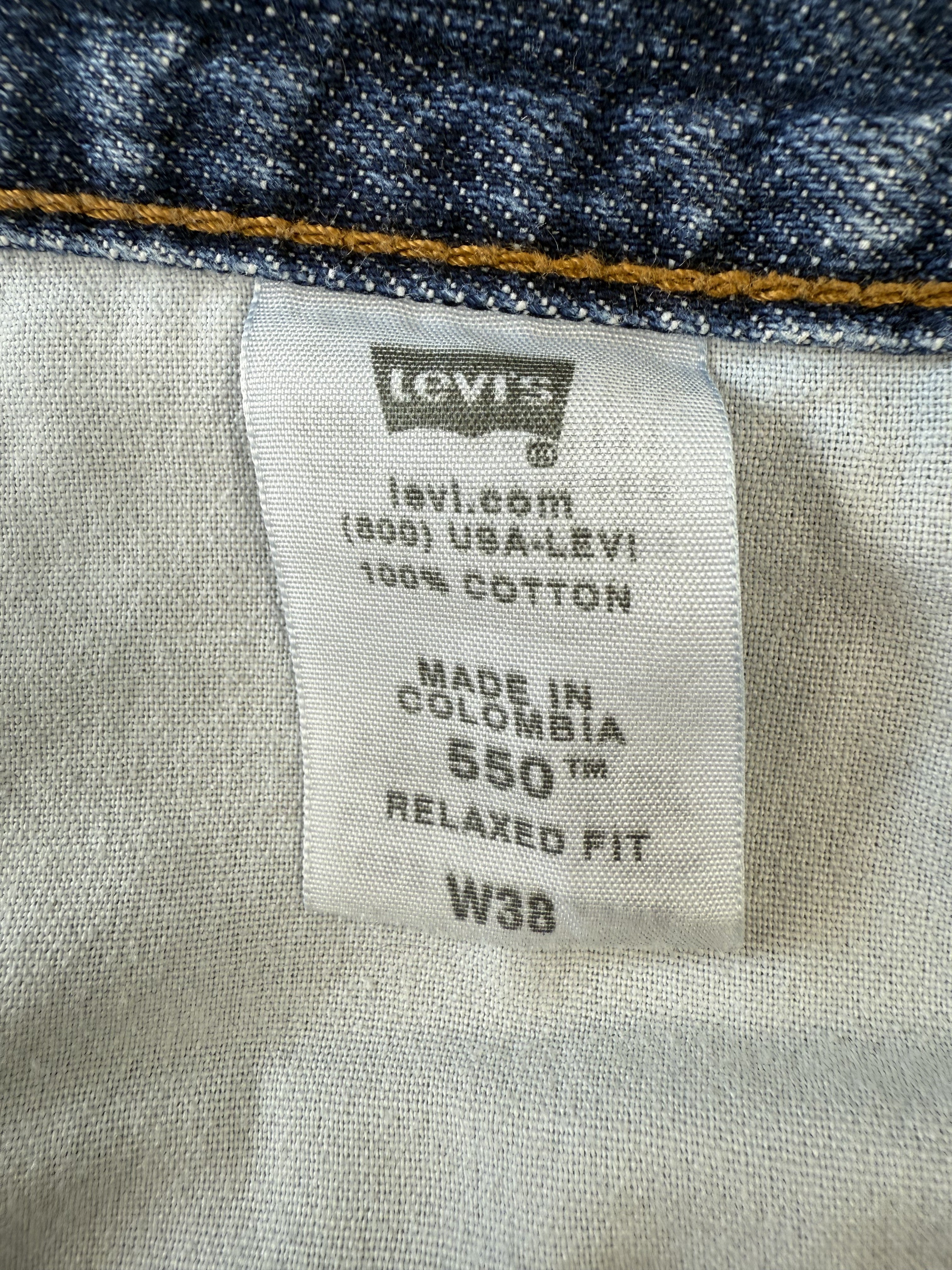 Levi's 550 Relaxed Fit Denim Shorts