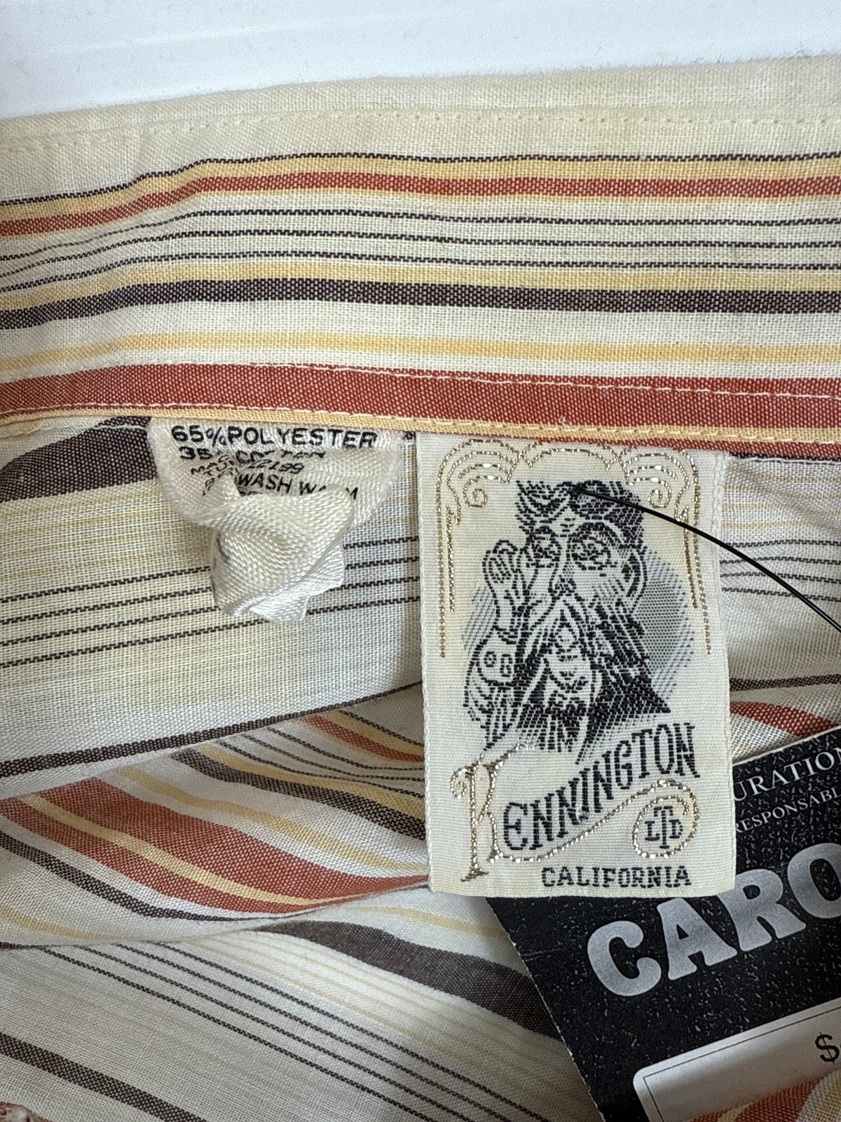 1980s Pennington Striped Shirt