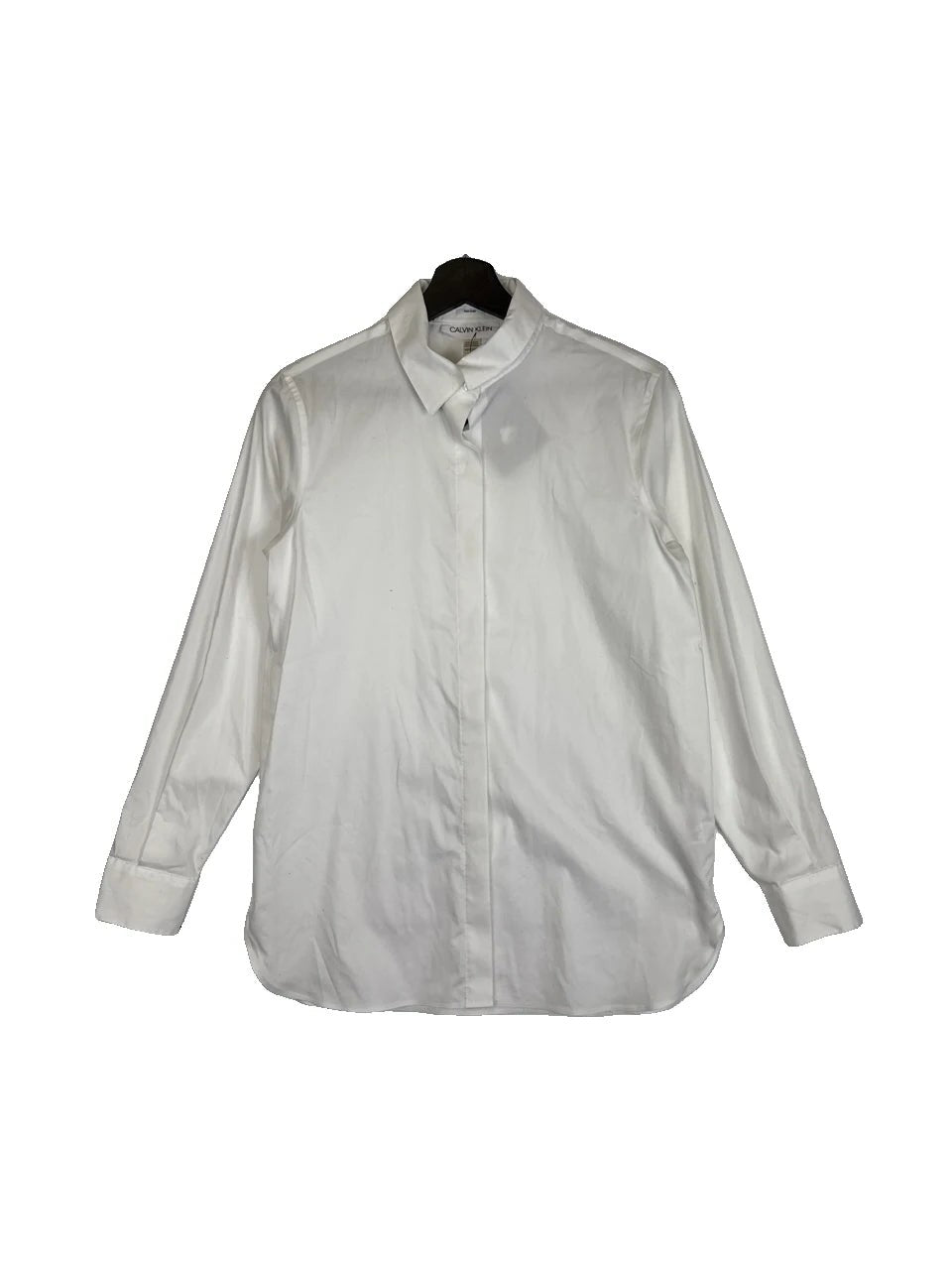 Button Up Shirt Calvin Klein White