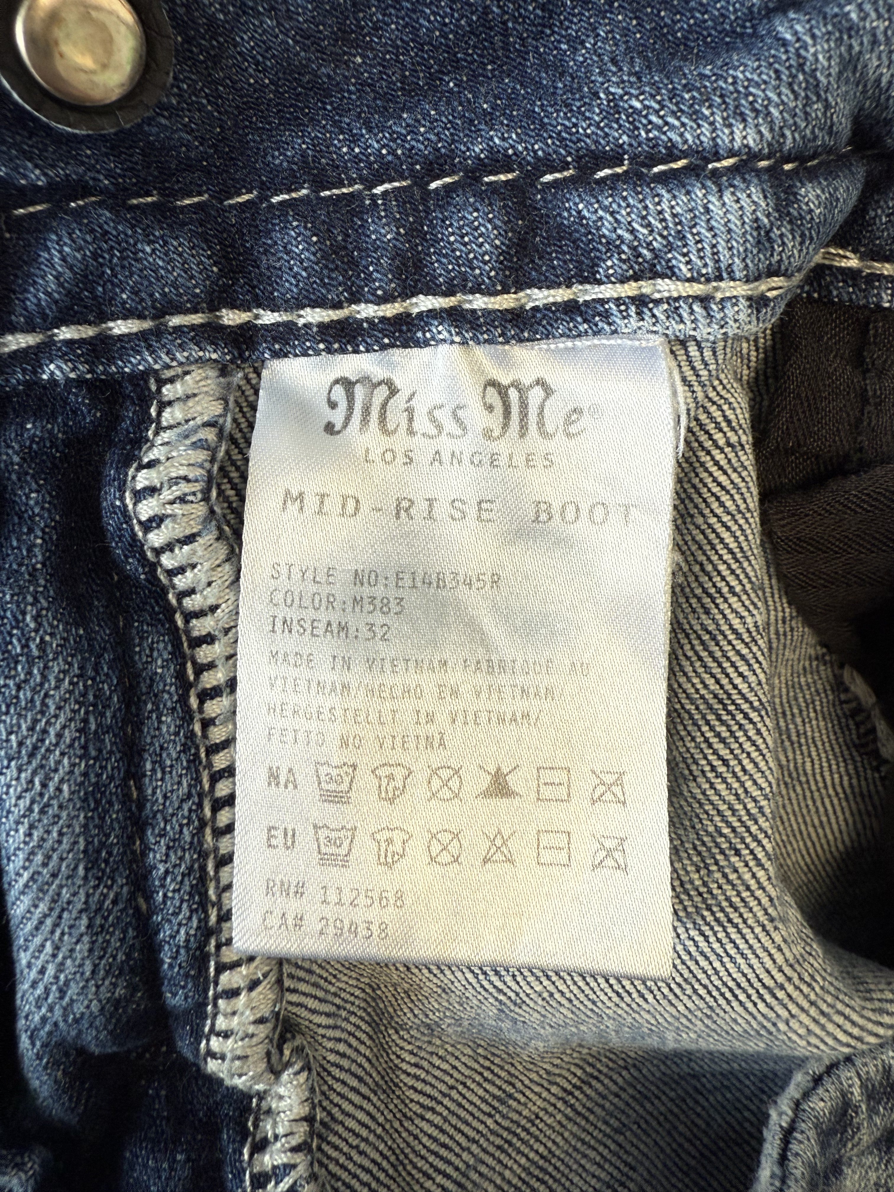 2000s Miss Me Bootcut Jeans