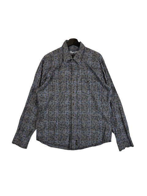 Wrangler Plaid Button Up Shirt