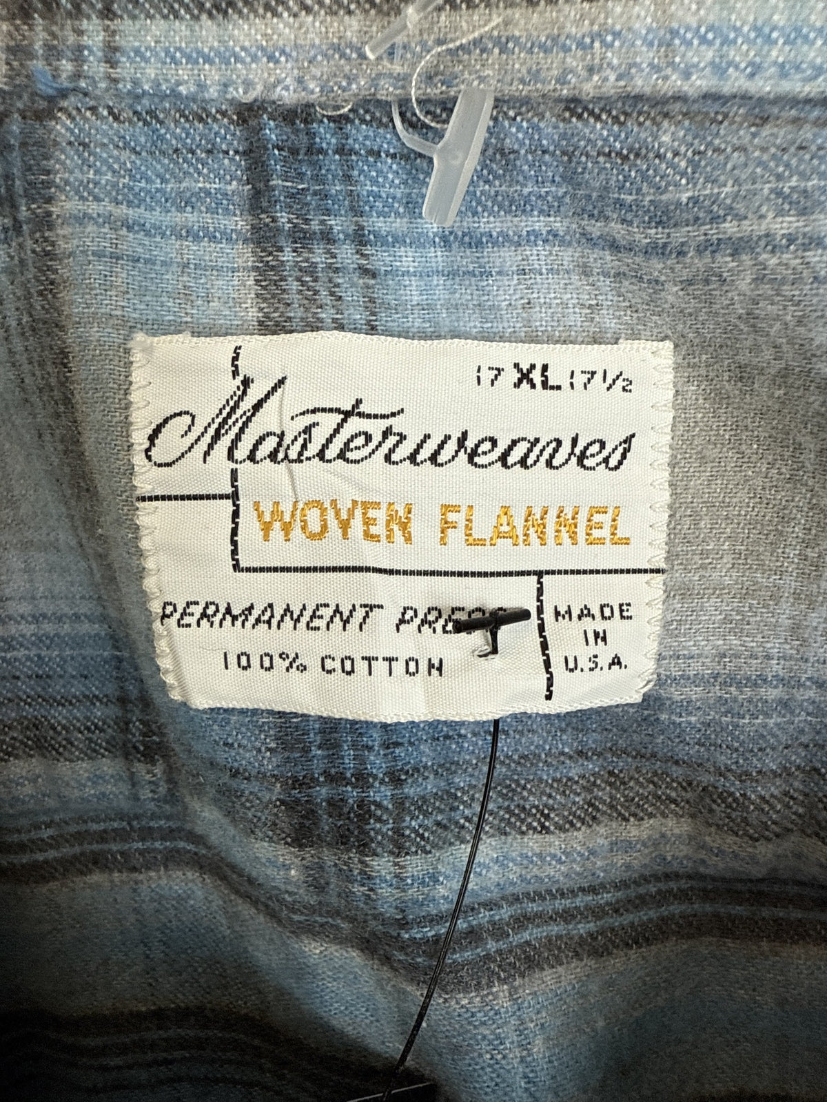 1960s Masterweaves Flannel Shirt