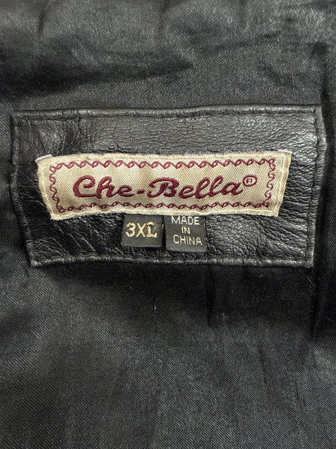 Che-Bella Leather Jacket 3XL