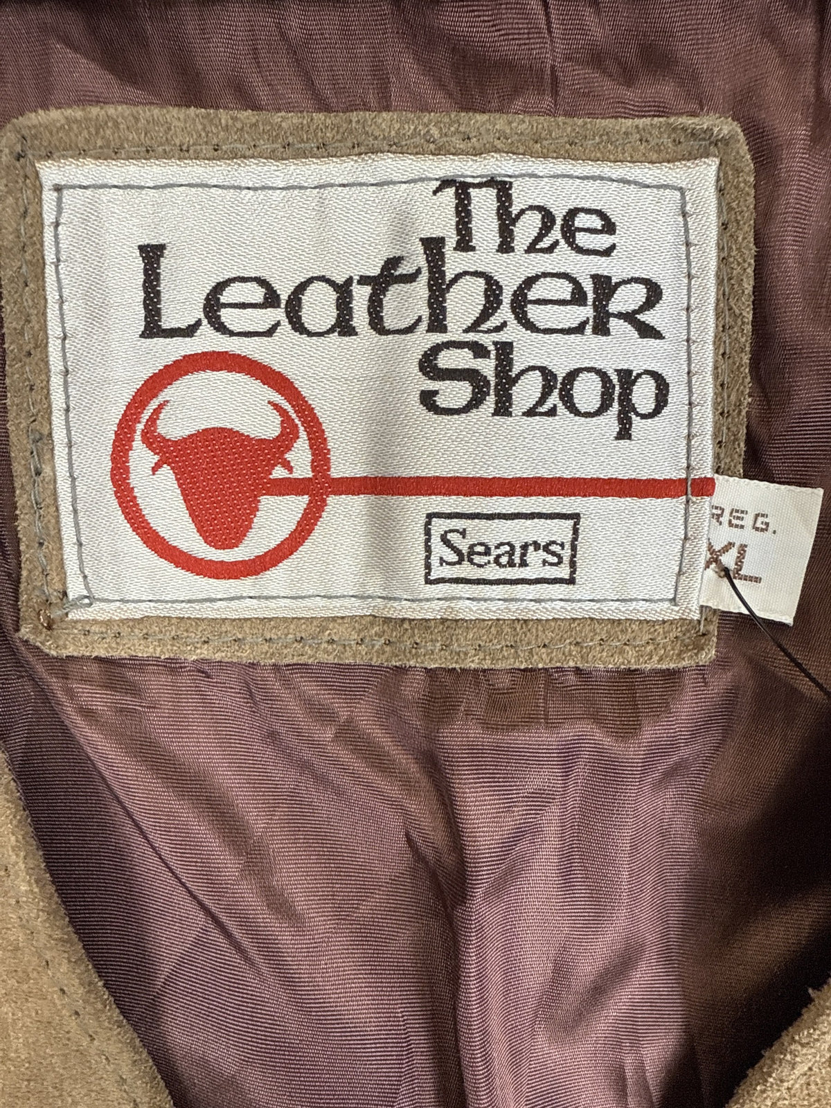 1970s Sears Leather Vest