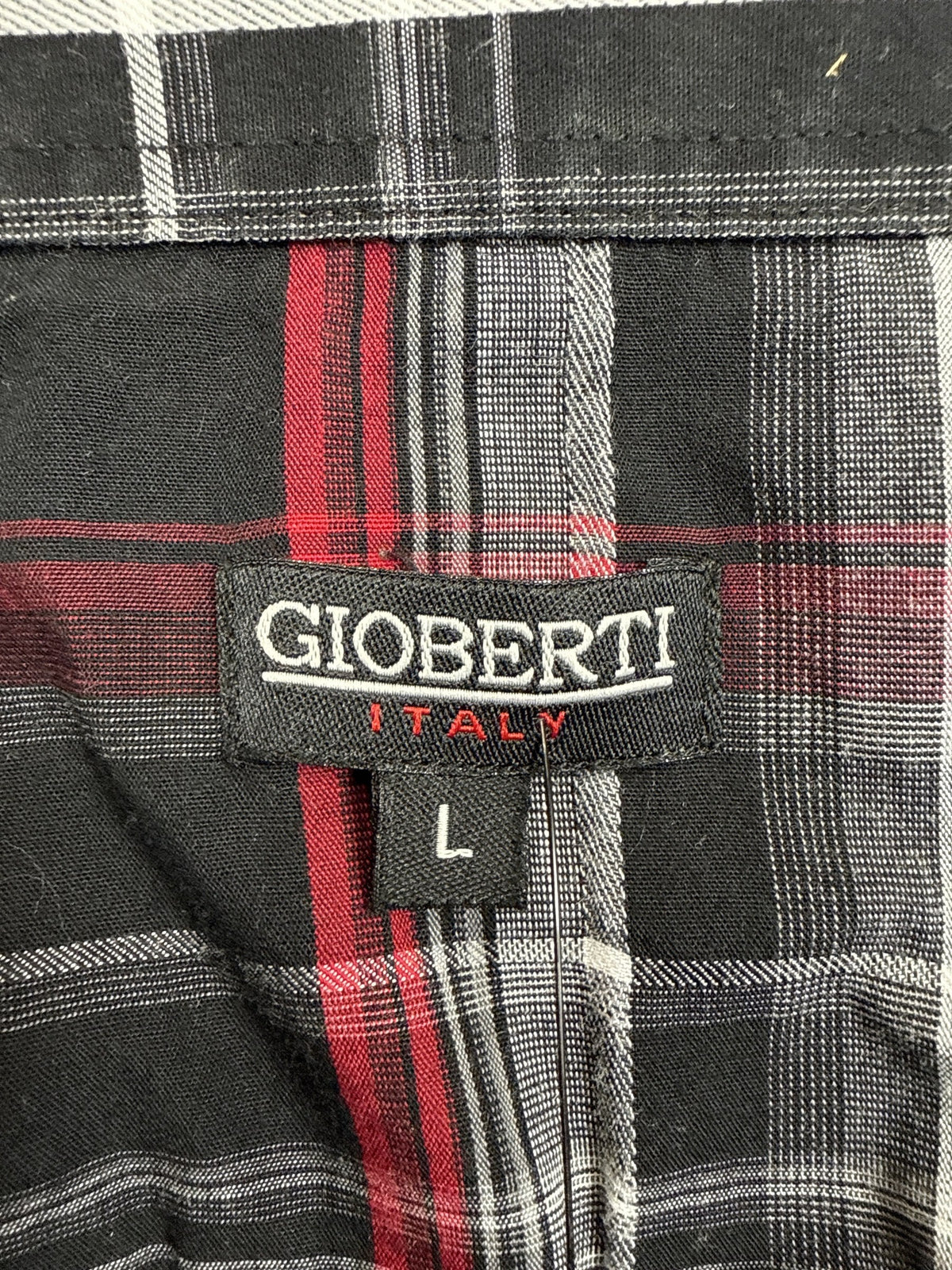 GIOBERTI Plaid Button Up Shirt