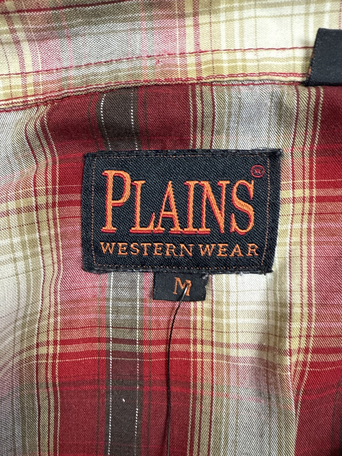 Plains Western Wear Button-Up Shirt