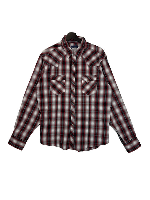 Wrangler Plaid Button Up Shirt