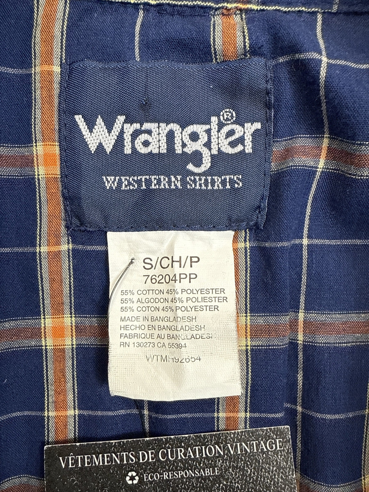 1990s Wrangler Button Up Shirt