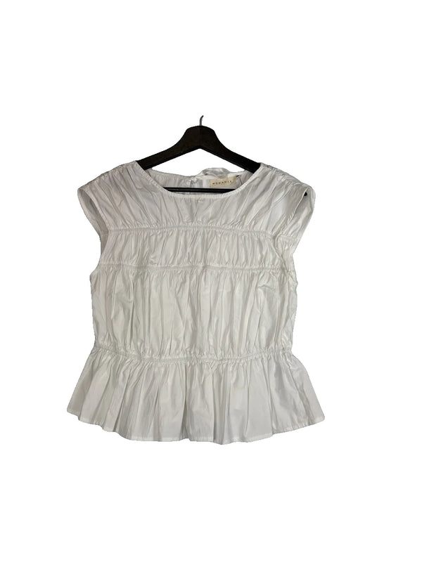 Blouse WOMANCE blanche